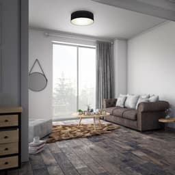 B.K.Licht LED Deckenleuchte | Schwarz