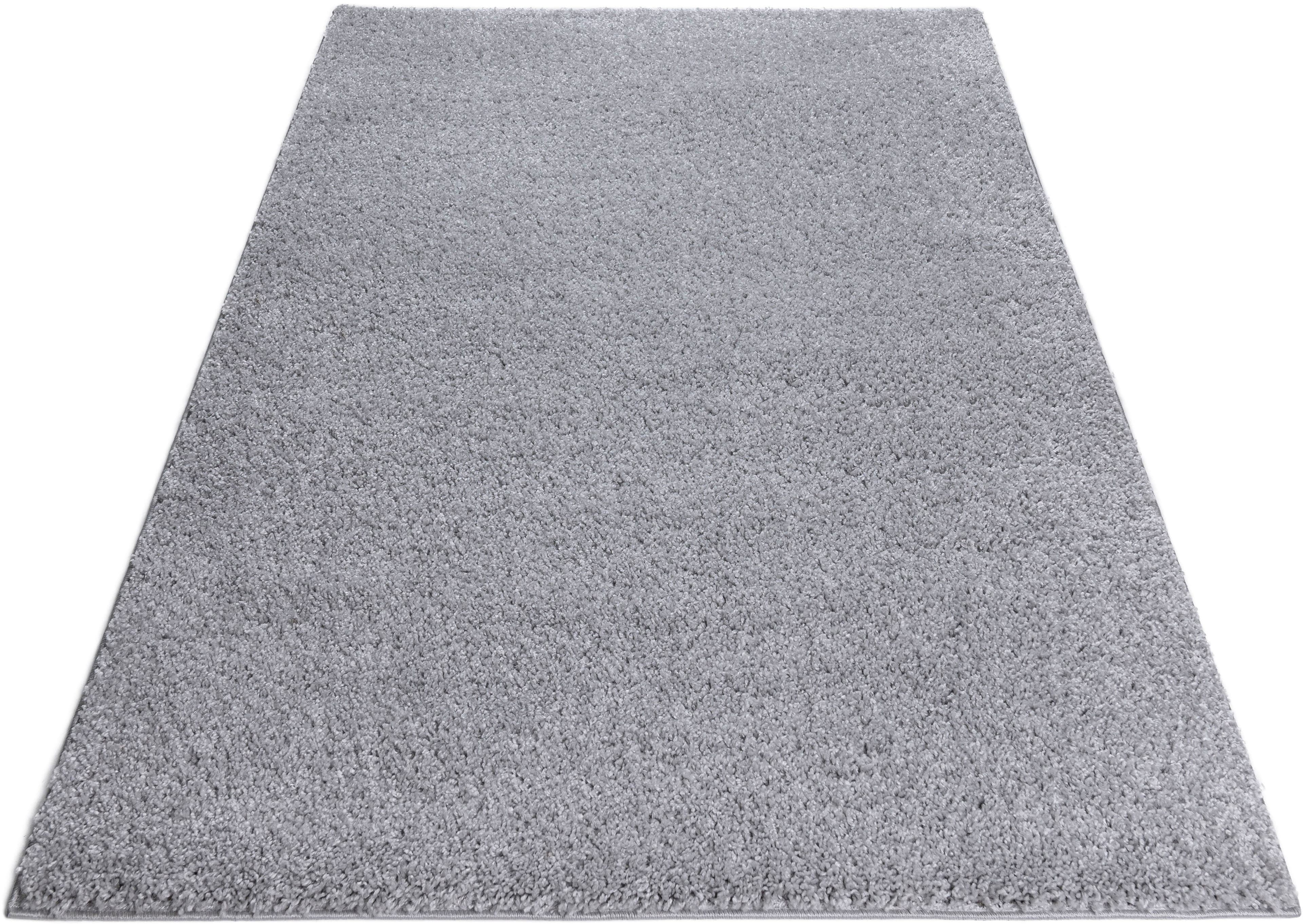 OTTO home Viva Shaggy Hochflor-Teppich | Grau