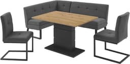 OTTO home Eckbankgruppe Geranie | Grau