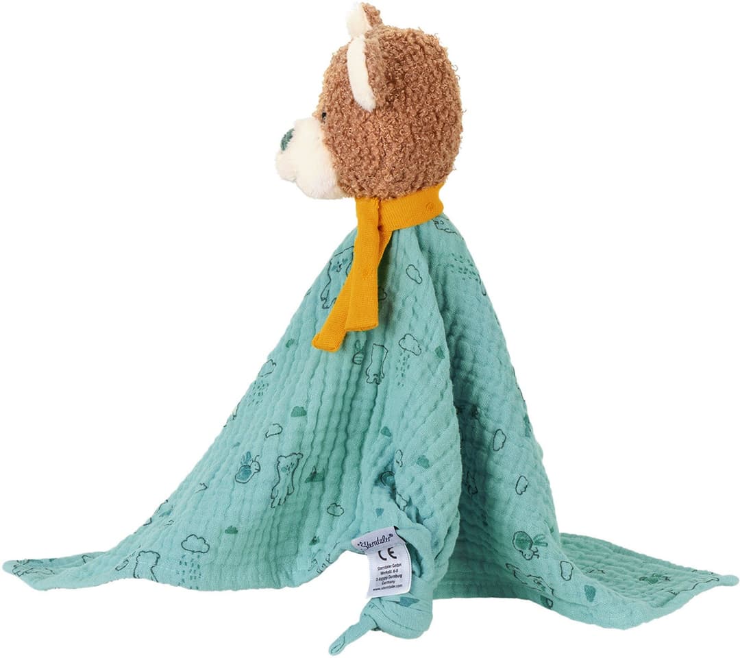 Sterntaler® Schmusetuch Musselin Ben, M | Blau