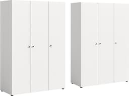 Home affaire Kleiderschrank BILLINGS | Weiß