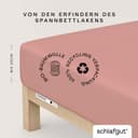 Schlafgut Spannbettlaken CASUAL | Lila