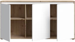 FORTE Sideboard Kommode groß Breite ca 152 cm | Holztöne