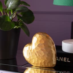Kare Design Dekoobjekt Heart 14cm | Gold