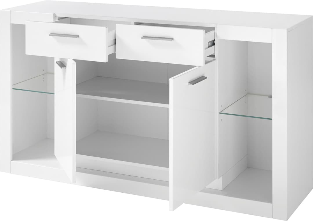 Home affaire Sideboard MERAN | Weiß