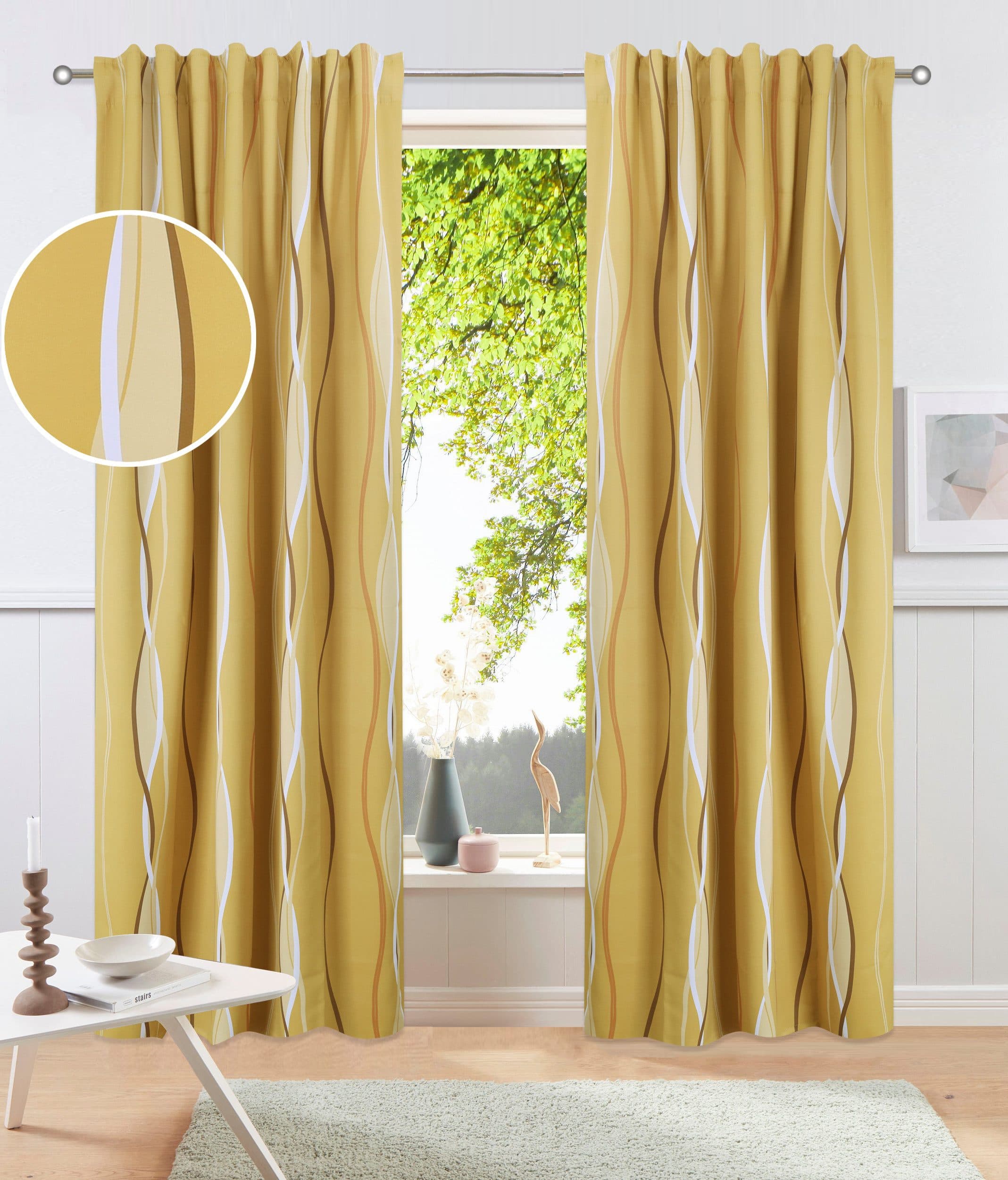 OTTO home Vorhang Dimona Blackout | Gelb