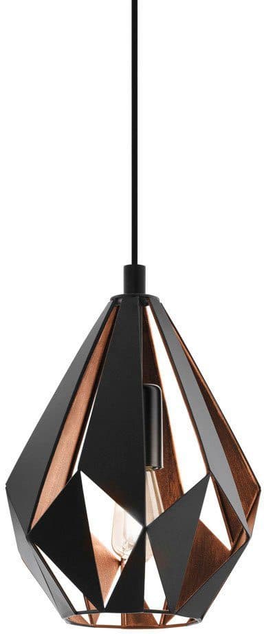 EGLO CARLTON 1 Pendelleuchte | Schwarz