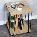 KESPER® Beistelltisch mit 2 Ablagen | Holztöne 2