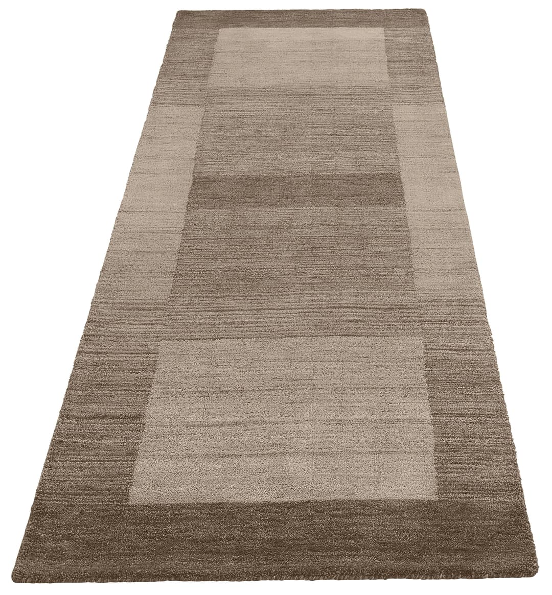 THEKO Gabbeh Super Wollteppich | Braun