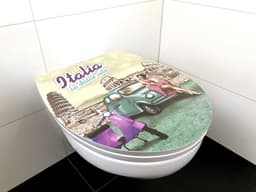 ADOB WC-Sitz Italia la dolce vita | Mehrfarbig
