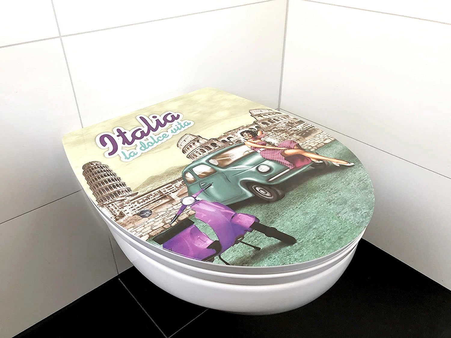 ADOB WC-Sitz Italia la dolce vita | Mehrfarbig