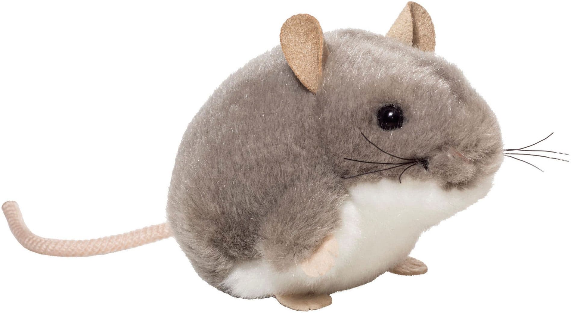 Teddy Hermann® Kuscheltier Maus grau, 9 cm | Grau