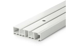 SN DECO GROUP Gardinenschiene Vorhangschiene SH (2) | Weiß