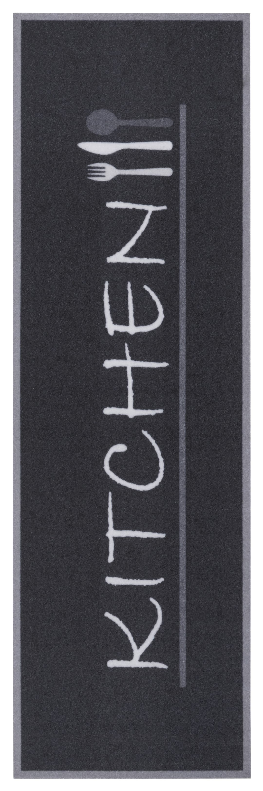 HANSE Home Küchenläufer Kitchen Cutlery | Schwarz