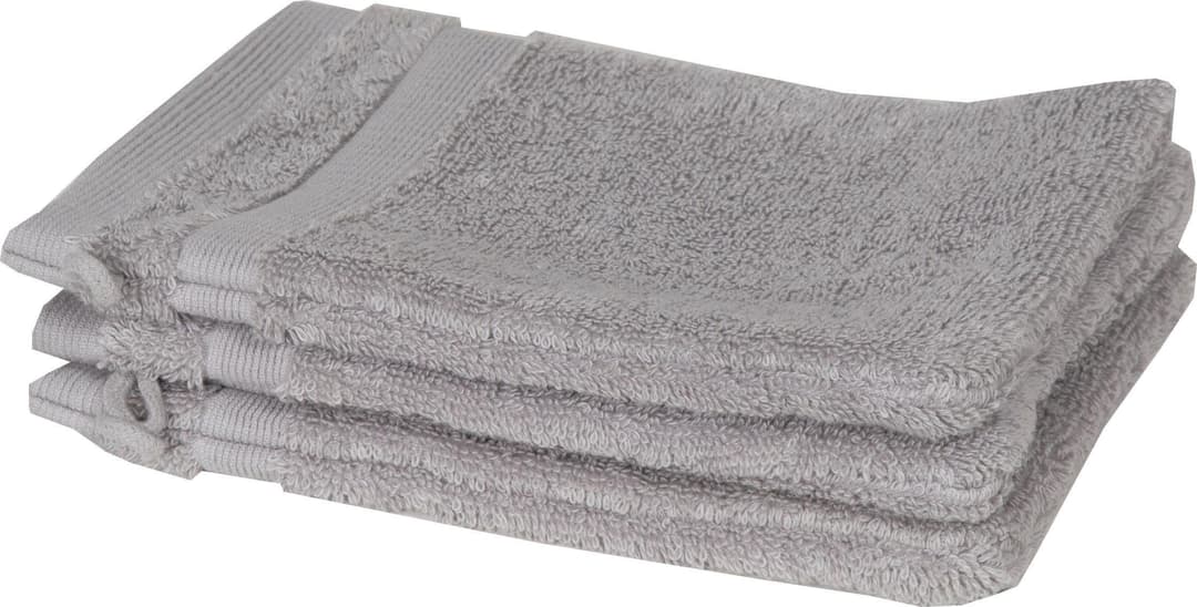 SCHÖNER WOHNEN-Kollektion Waschhandschuh Cuddly | Grau