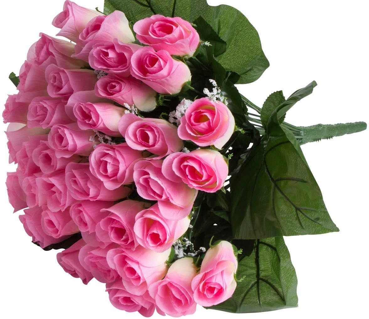Kunstblume Rosenstrauß | Pink