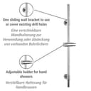 WENKO Duschstange Basic, Chrom | Silber 2