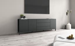 borchardt Möbel Sideboard Sophia | Schwarz