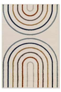 HANSE Home Kinderteppich Double Rainbow | Mehrfarbig