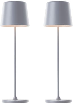 Brilliant LED Tischleuchte Kaami | Grau