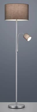 TRIO Leuchten Stehlampe Hotel | Grau 2
