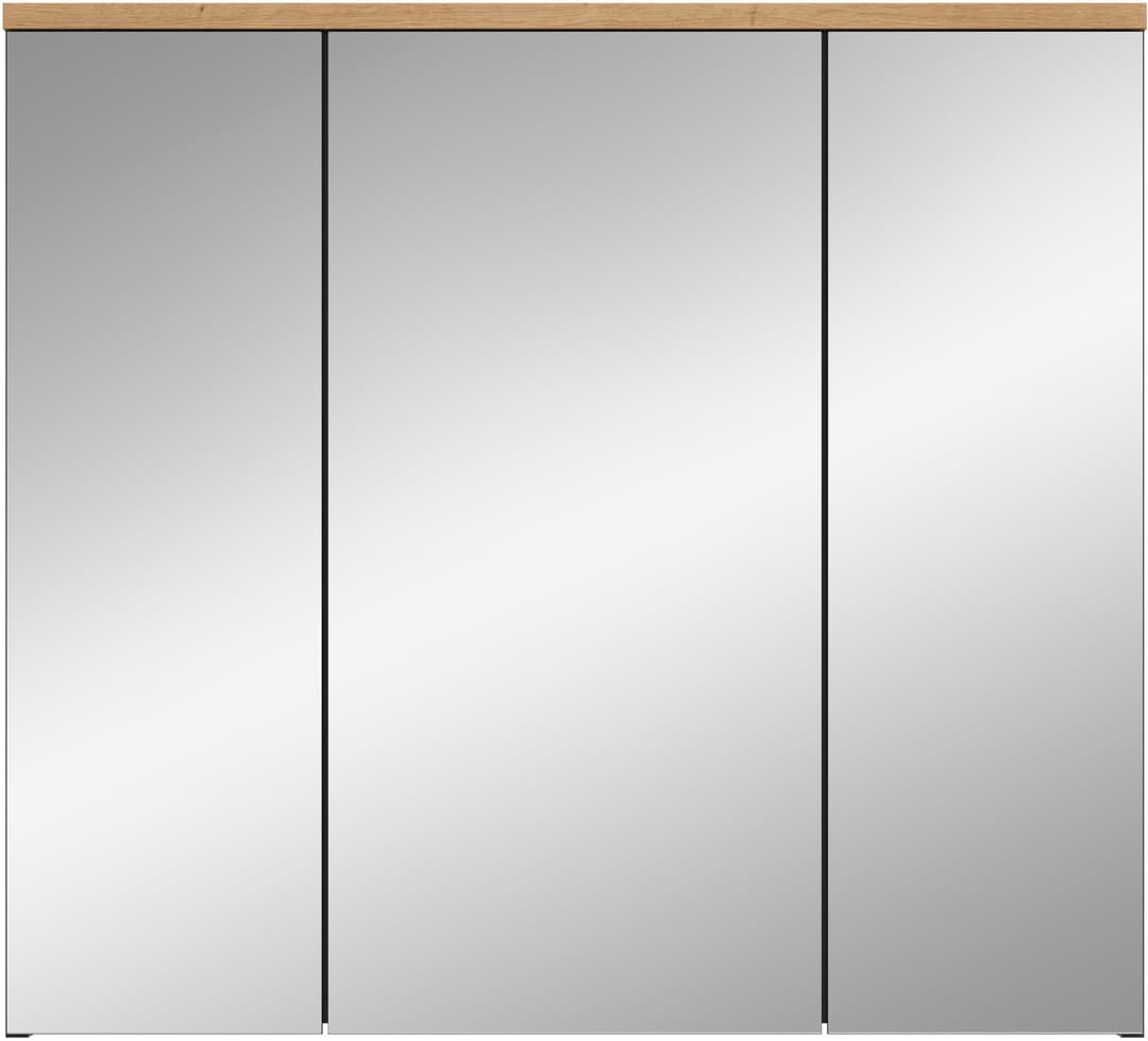 welltime Spiegelschrank REHAT | Braun