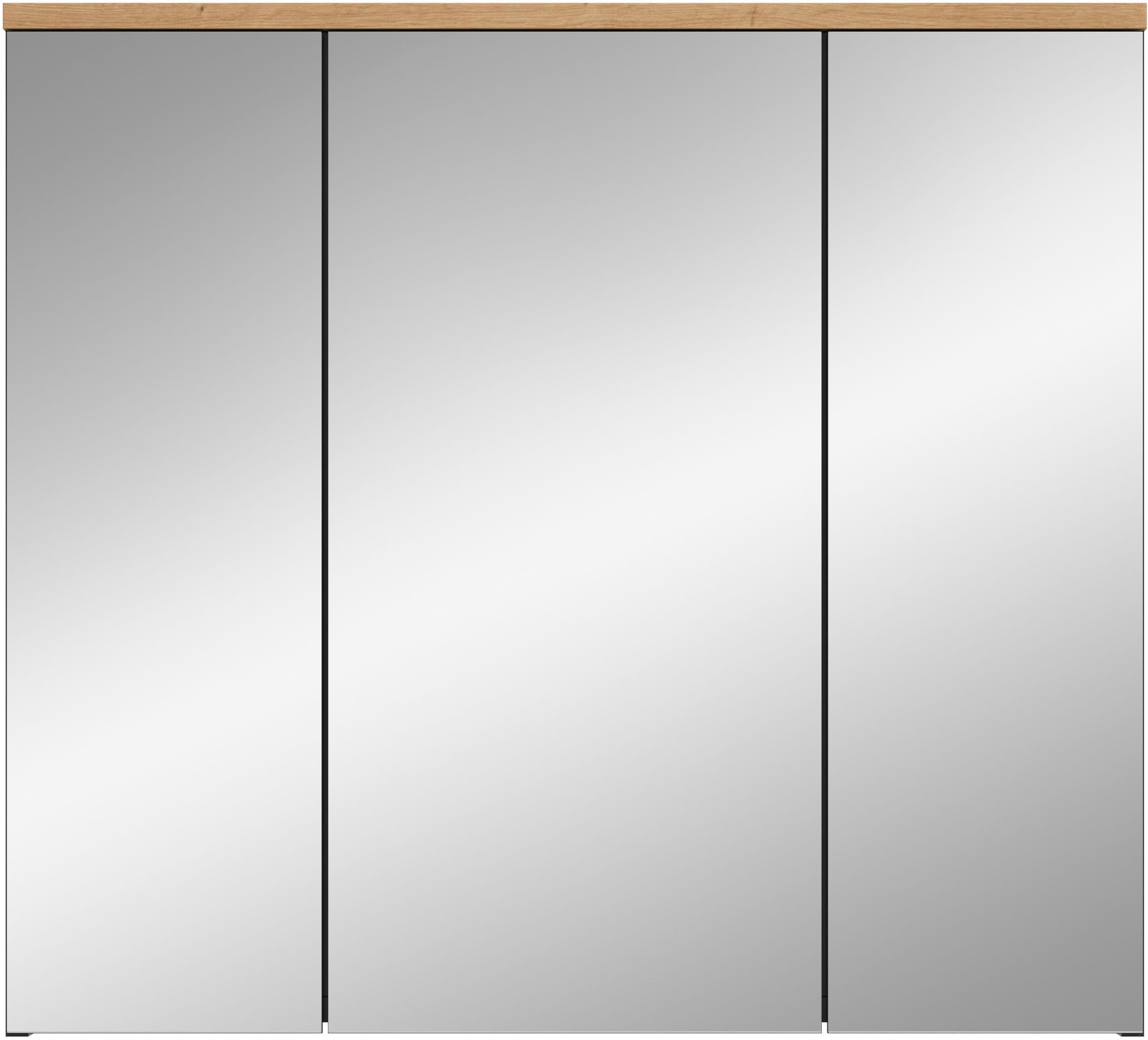 welltime Spiegelschrank REHAT | Braun