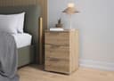 OTTO home Nachtkommode Nachttisch AGORDO | Beige 2