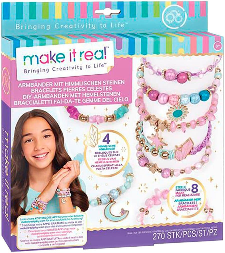 Make it real Kreativset Universum Armbänder | Mehrfarbig