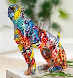 Casablanca by Gilde Tierfigur Gepard Street Art | Mehrfarbig