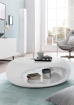 SalesFever Couchtisch Coffeetable | Weiß