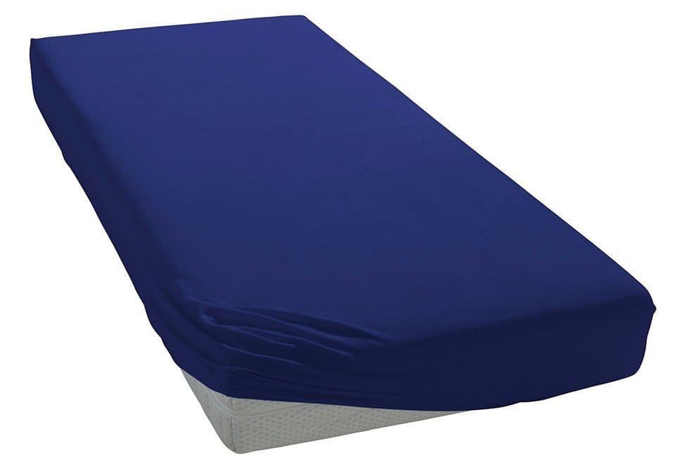 bellana Spannbettlaken Melone | Blau