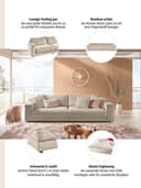 Home affaire Big-Sofa Enisa | Weiß 3