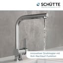 Schütte Spültischarmatur LONDON Niederdruck | Silber 2