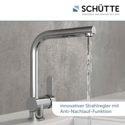 Schütte Spültischarmatur LONDON Niederdruck | Silber