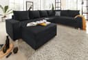 COLLECTION AB Wohnlandschaft Paris | Schwarz