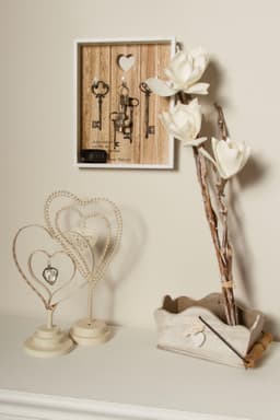 Myflair Möbel & Accessoires Schlüsselkasten Saltrass | Weiß