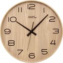 AMS Funkwanduhr F5522 | Holztöne