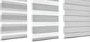 Doppelrollo Duo Klemmrollo | Grau 5