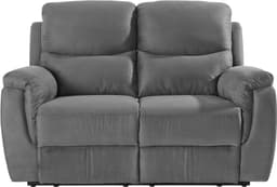 ATLANTIC home collection 2-Sitzer Diana | Grau