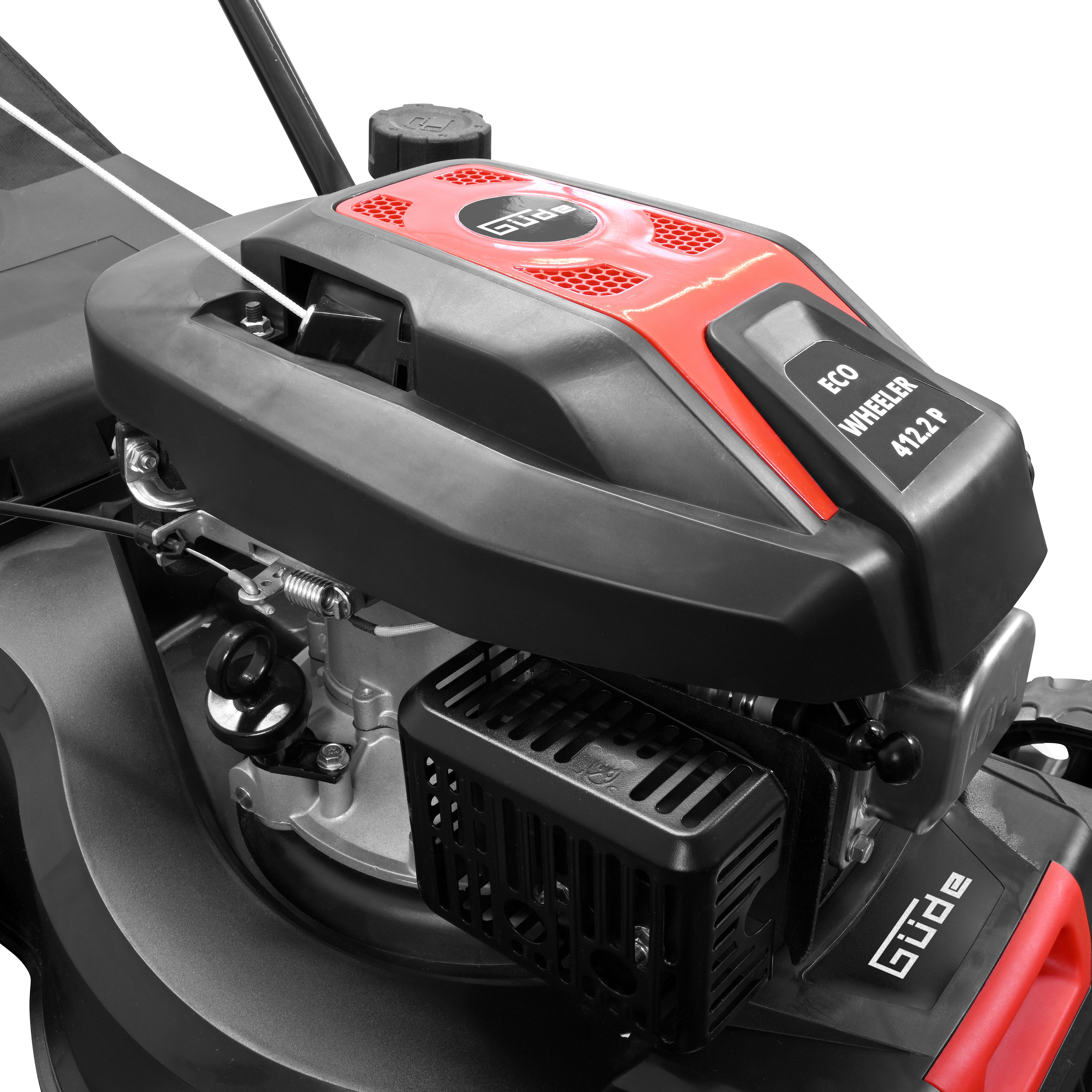 Güde Benzinrasenmäher ECO WHEELER 412.2 P | Rot