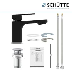 Schütte Madagaskar Waschtischarmatur | Schwarz
