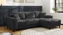 Jockenhöfer Gruppe Ecksofa Beverly L-Form | Grau