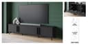 Home affaire Lowboard Helsinki TV-Kommode | Schwarz 3