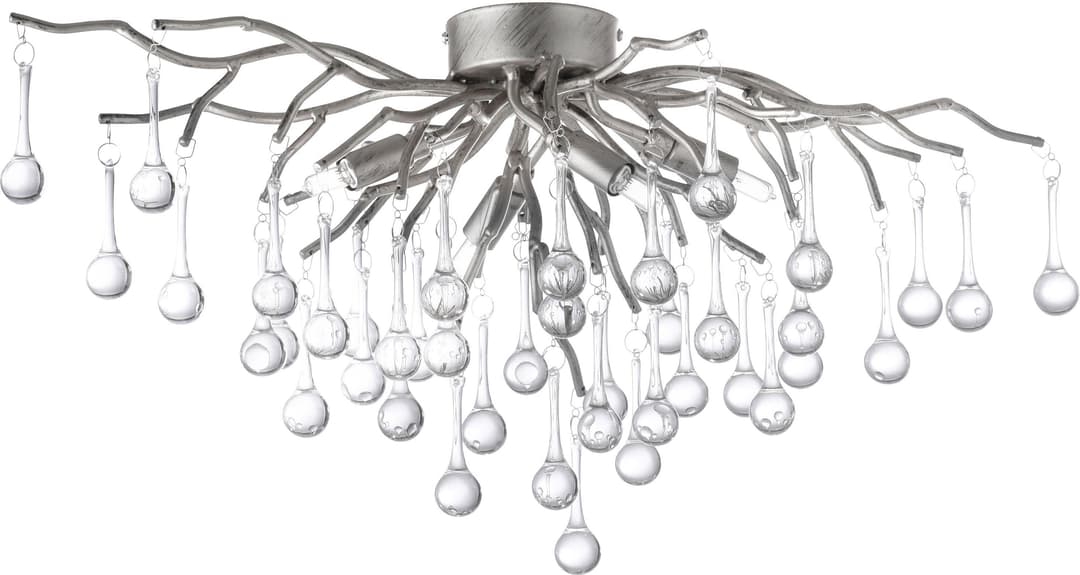 Paul Neuhaus Deckenleuchte ICICLE | Silber