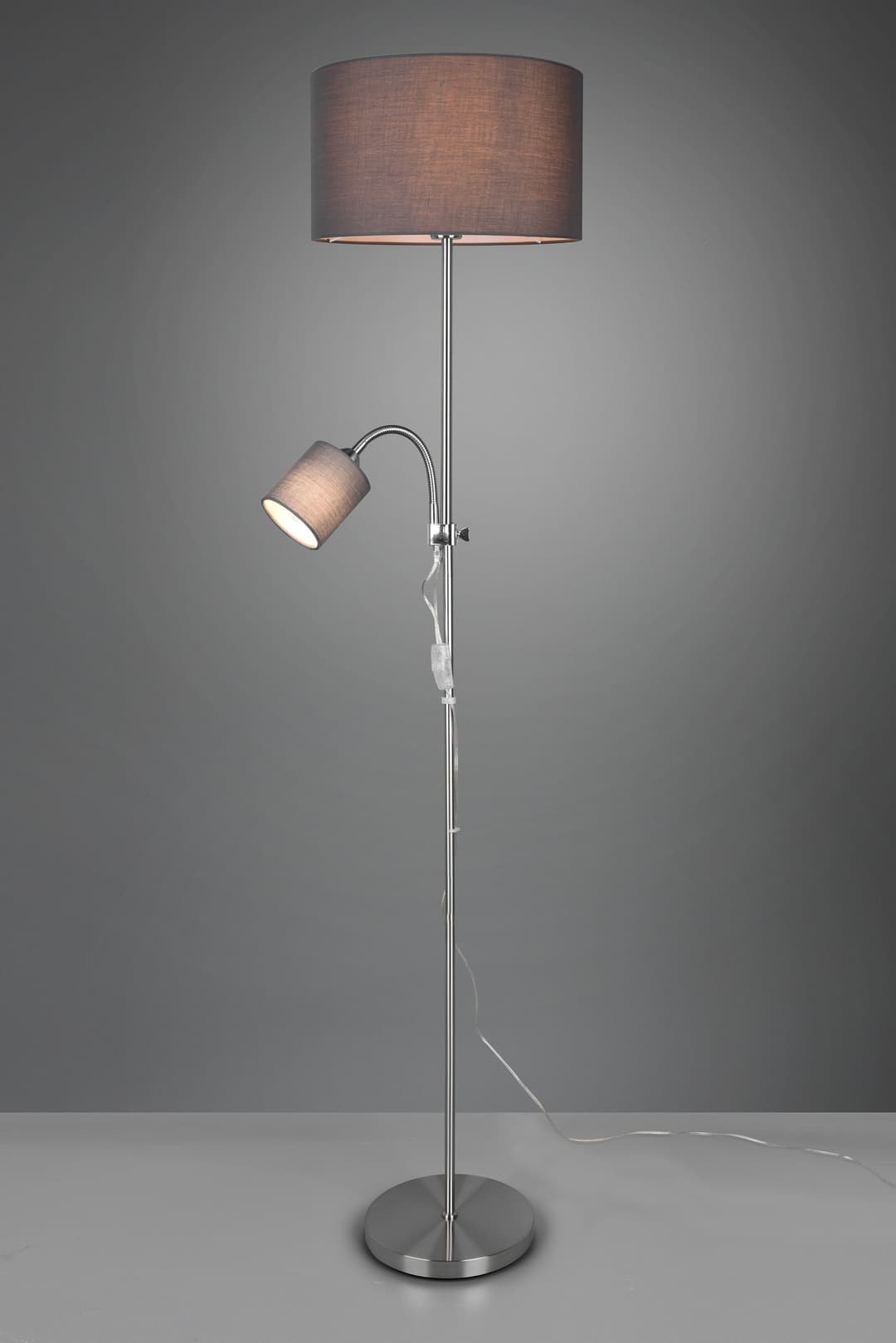 Reality Leuchten Stehlampe OWEN | Grau