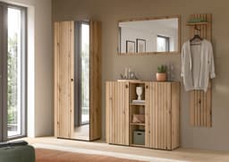 Home affaire TATIO Garderobenpaneel | Holztöne