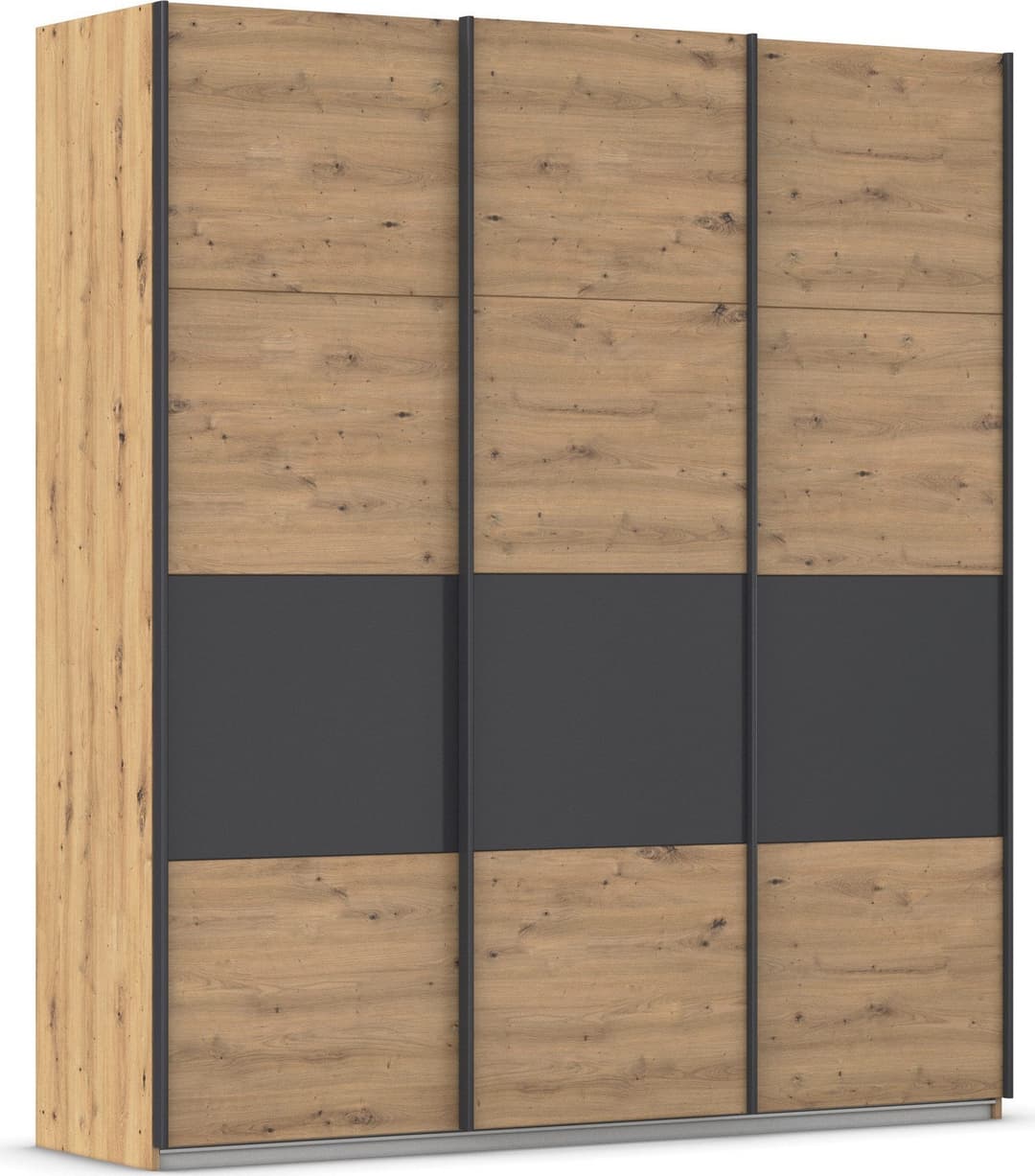 rauch Cortona Schwebetürenschrank | Holztöne