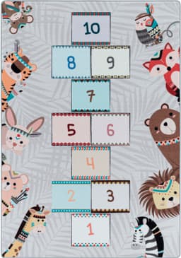 Ayyildiz Teppiche Kinderteppich PLAY 2903 | Grau