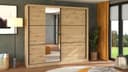 Home affaire Schwebetürenschrank Navara | Holztöne